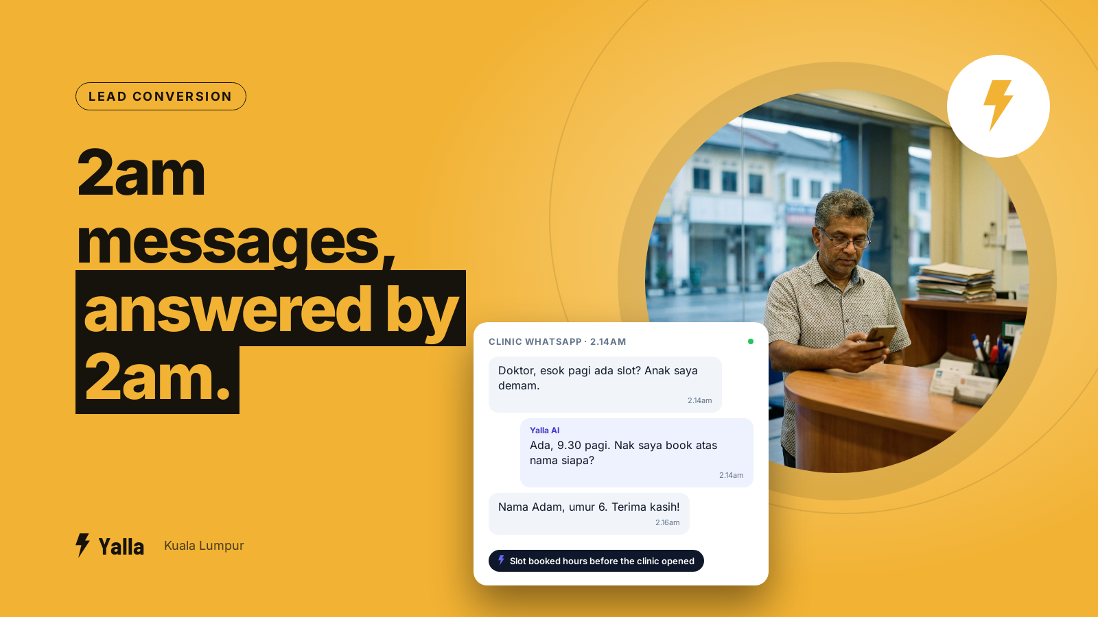 Your Customers Message at 2am. Your Team Replies at 8.30.