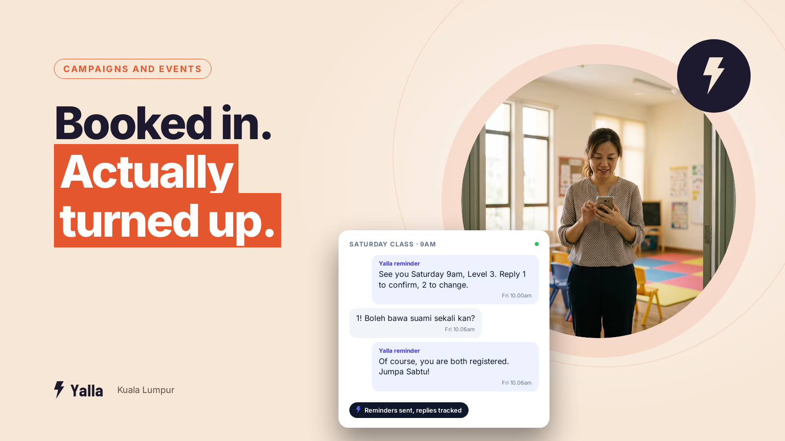 Booked but No-Show: How to Get People to Turn Up to Appointments and Classes