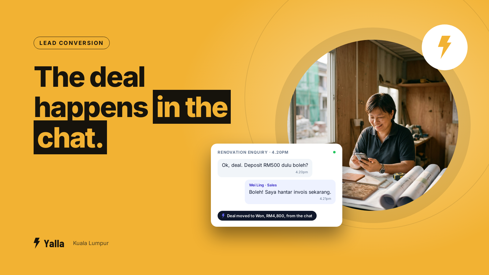 Your Sales Team Closes Deals in Chat: What a WhatsApp CRM Is, and When a KL Business Needs One