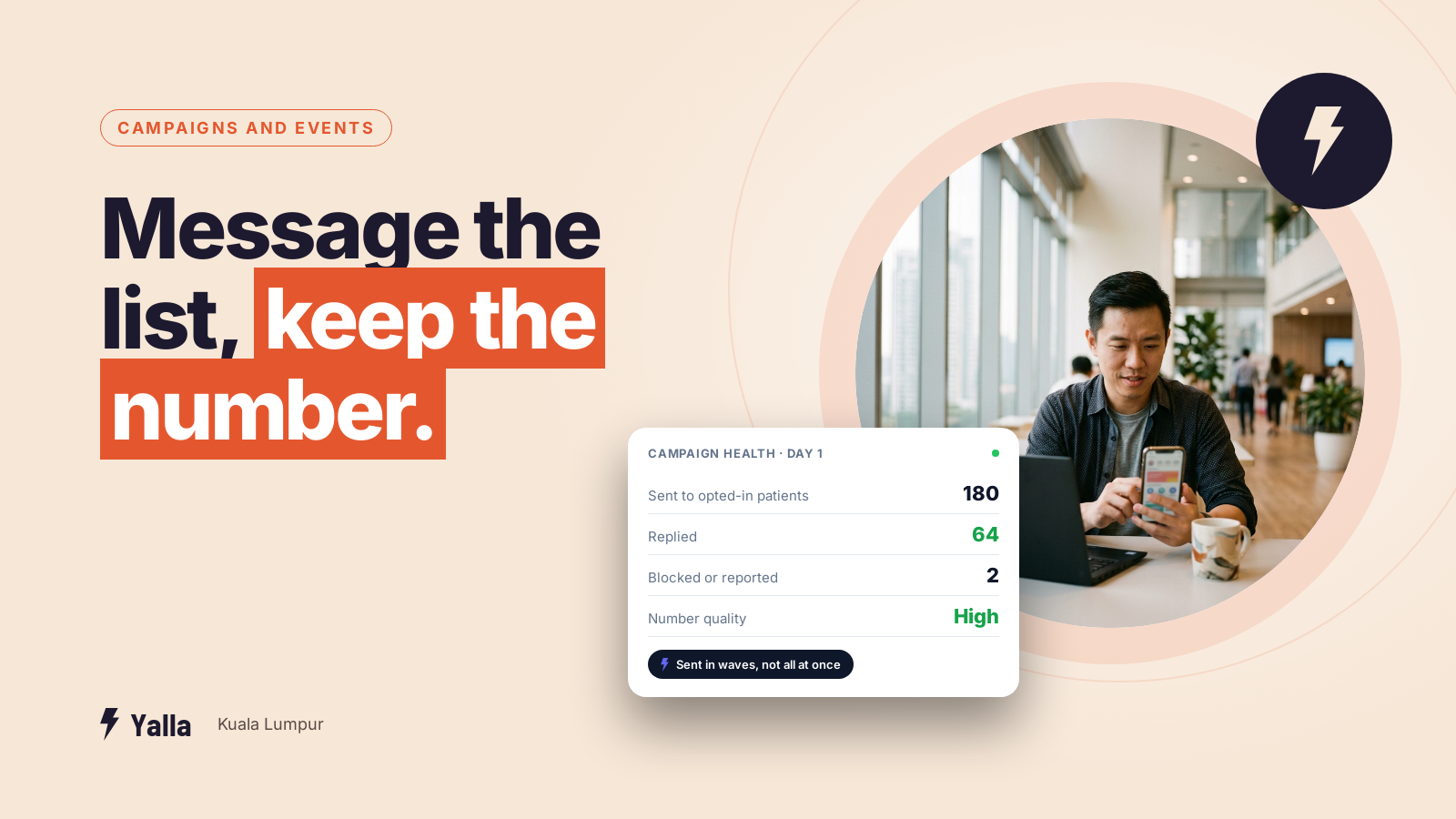 Before You Message Your Old Customer List, Know What Gets a Business Number Blocked