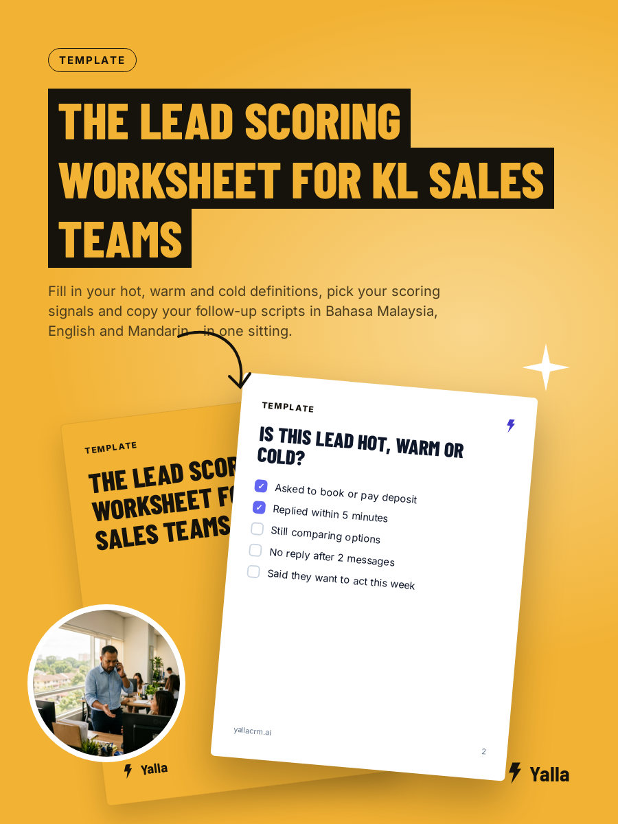 The Lead Scoring Worksheet for KL Sales Teams