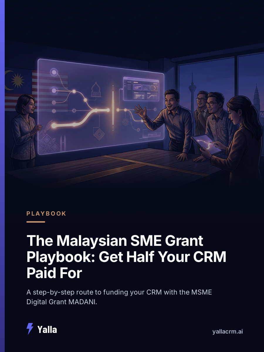 The Malaysian SME Grant Playbook: Get Half Your CRM Paid For