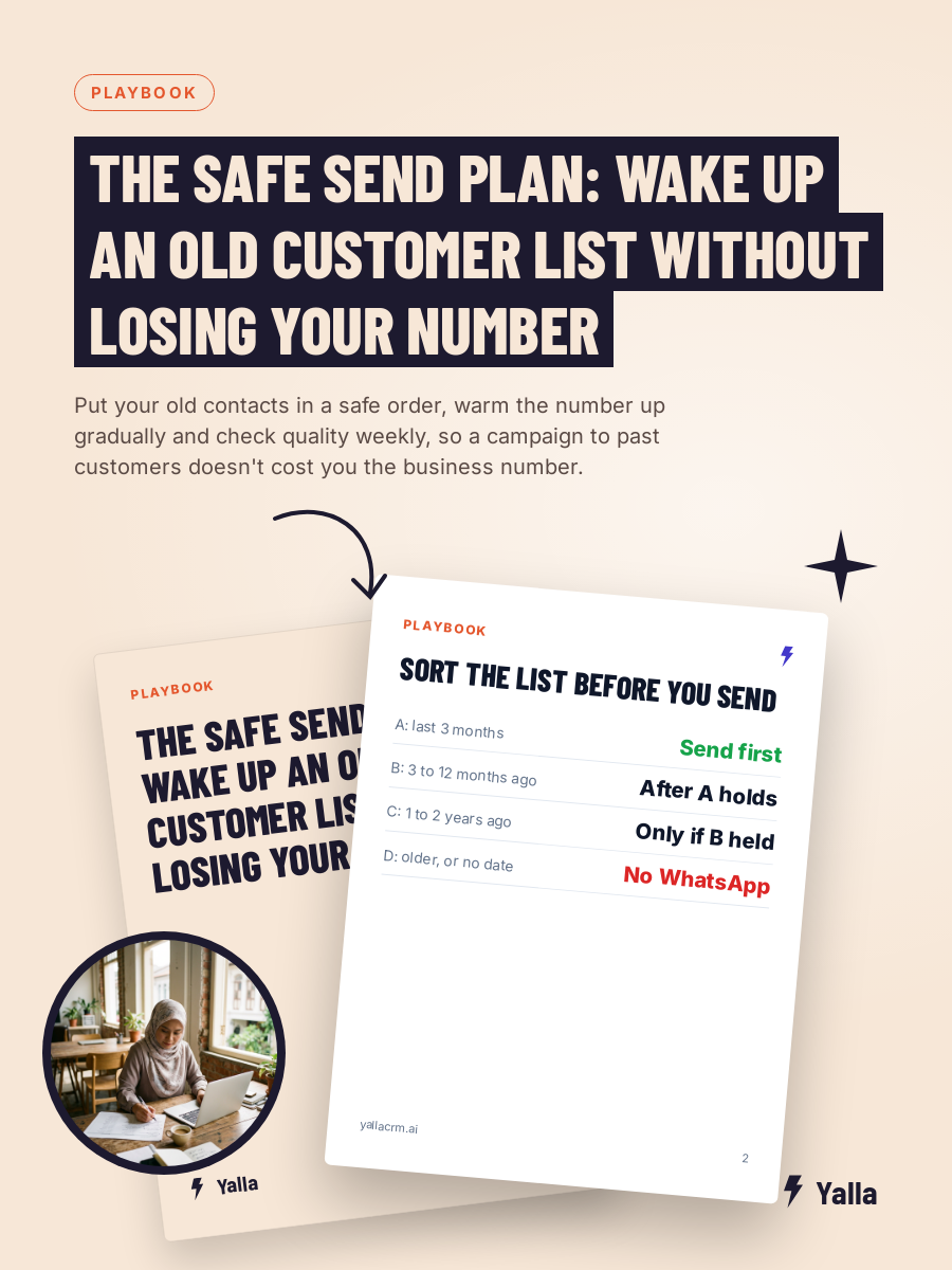 The Safe Send Plan: Wake Up an Old Customer List Without Losing Your Number